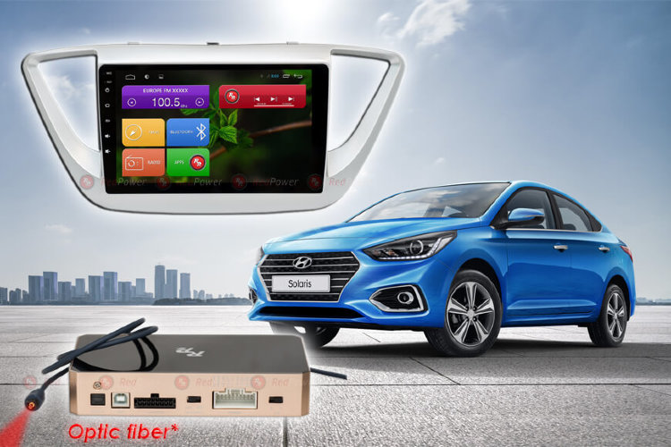 Штатное головное устройство Redpower 31167 R IPS - АвтоМагнитола для Hyundai Solaris Матрица 9 дюймов IPS; Звук класс Hi-Fi; Управление кнопками руля; Отличная замена штатной аудиосистеме.