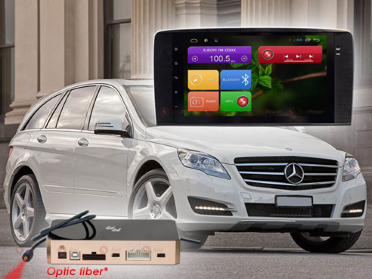 Штатное головное устройство RedPower 31169 R IPS - АвтоМагнитола для Mercedes Benz ОС Android 6.0; Звук класс Hi-Fi; Матрица 9 дюймов IPS; Рамка выточена из авиационного алюминия; Расширит функционал автомобиля.