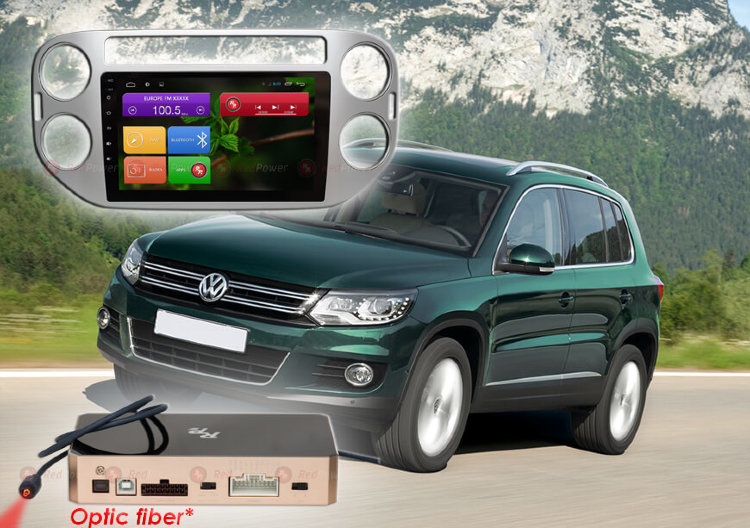 Штатное головное устройство Redpower 31204 R IPS - АвтоМагнитола для Volkswagen Tiguan Матрица 9 дюймов IPS. Звук класс Hi-Fi; Подсветка кнопок RGB.