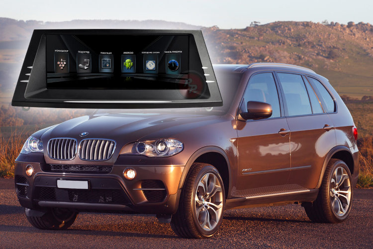 Штатное головное устройство RedPower 31104 IPS - АвтоМагнитола для BMW X5 (кузов E70 2011-2014) и X6 кузов (E71, E72 2011-2014) IPS-матрица 8.8 дюймов, разрешение 1280*480, HD качество, высокая яркость; Не меняет штатный звук и радиоприем
