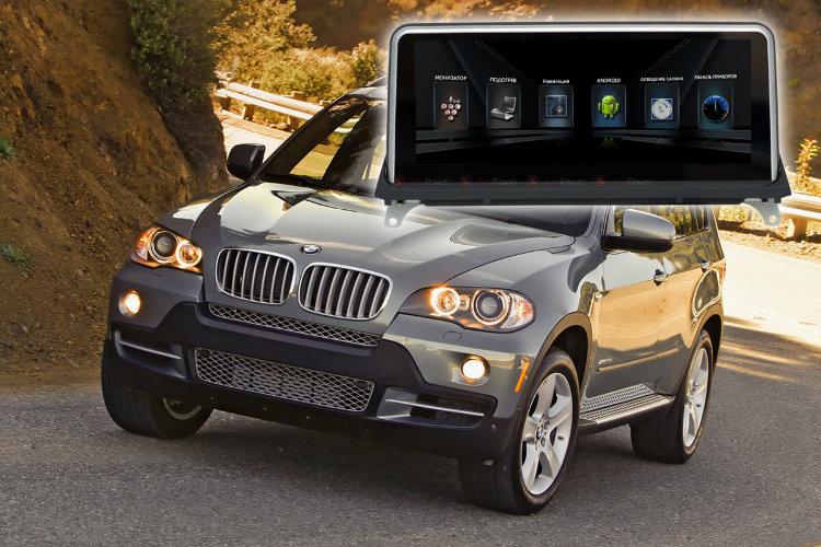 Штатное головное устройство RedPower 31108 IPS - АвтоМагнитола для BMW X5 (кузов E70 2011-2014) и X6 кузов (E71, E72 2011-2014) BMW X5 (кузов E70 2011-2014) и X6 кузов (E71, E72 2011-2014) 
IPS-матрица. Не меняет штатный звук и радиоприем. Система устанавливается разъем в разъем, дополняя функционалом штатную медиасистему. Для автомобилей со штатным экраном 6,5 дюймов. Полностью интегрирован с автомобилем. Поддержка камеры, показаний БК и т.д.